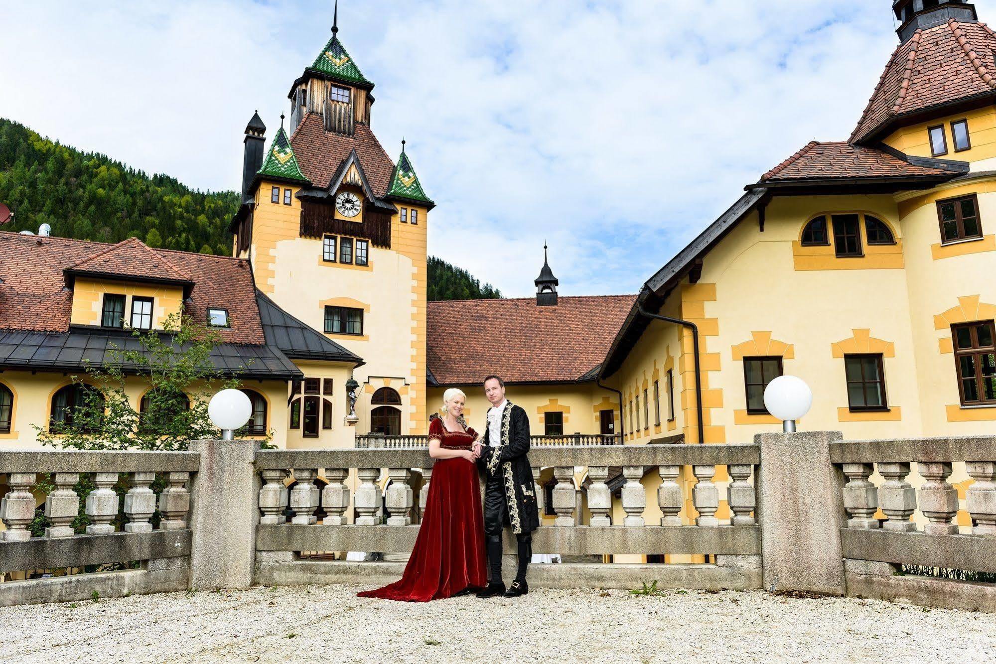 Naturhotel Schloss Kassegg Sankt Gallen Exterior photo